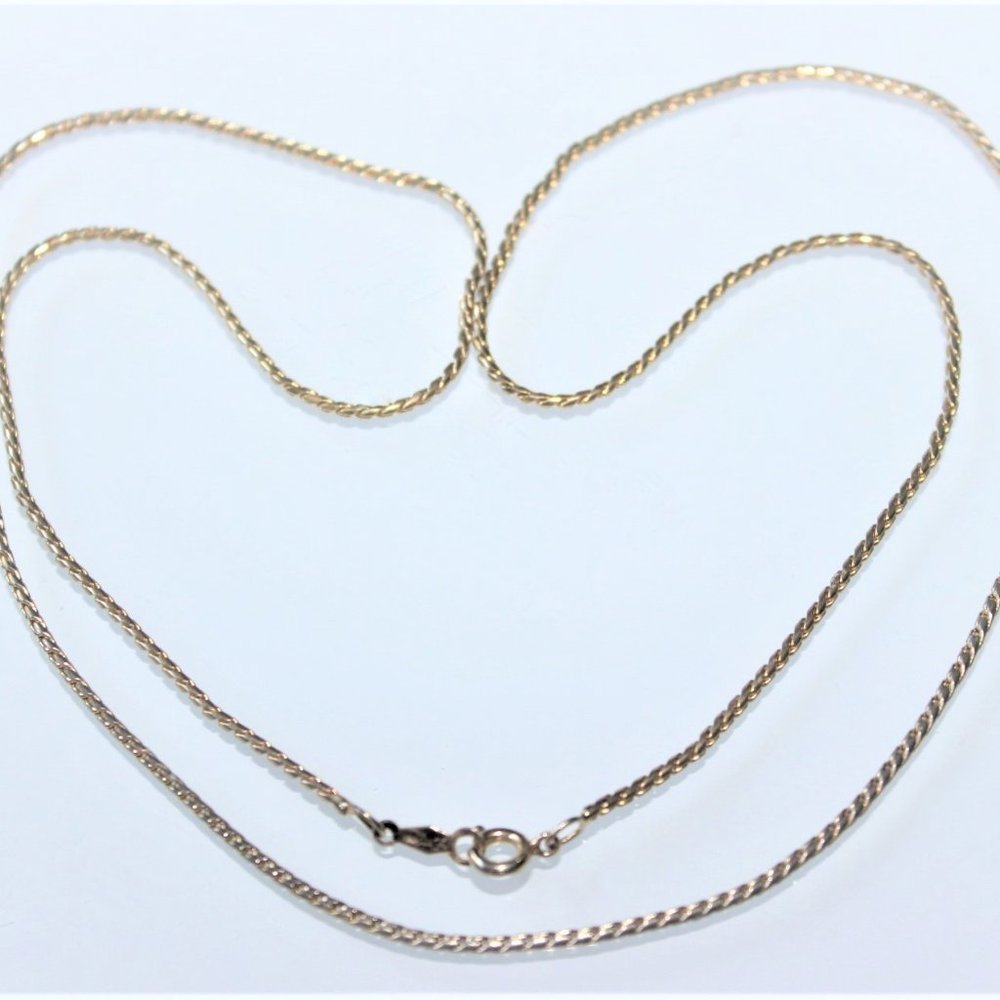 1/20 12K GOLD PLATED 25" CHAIN